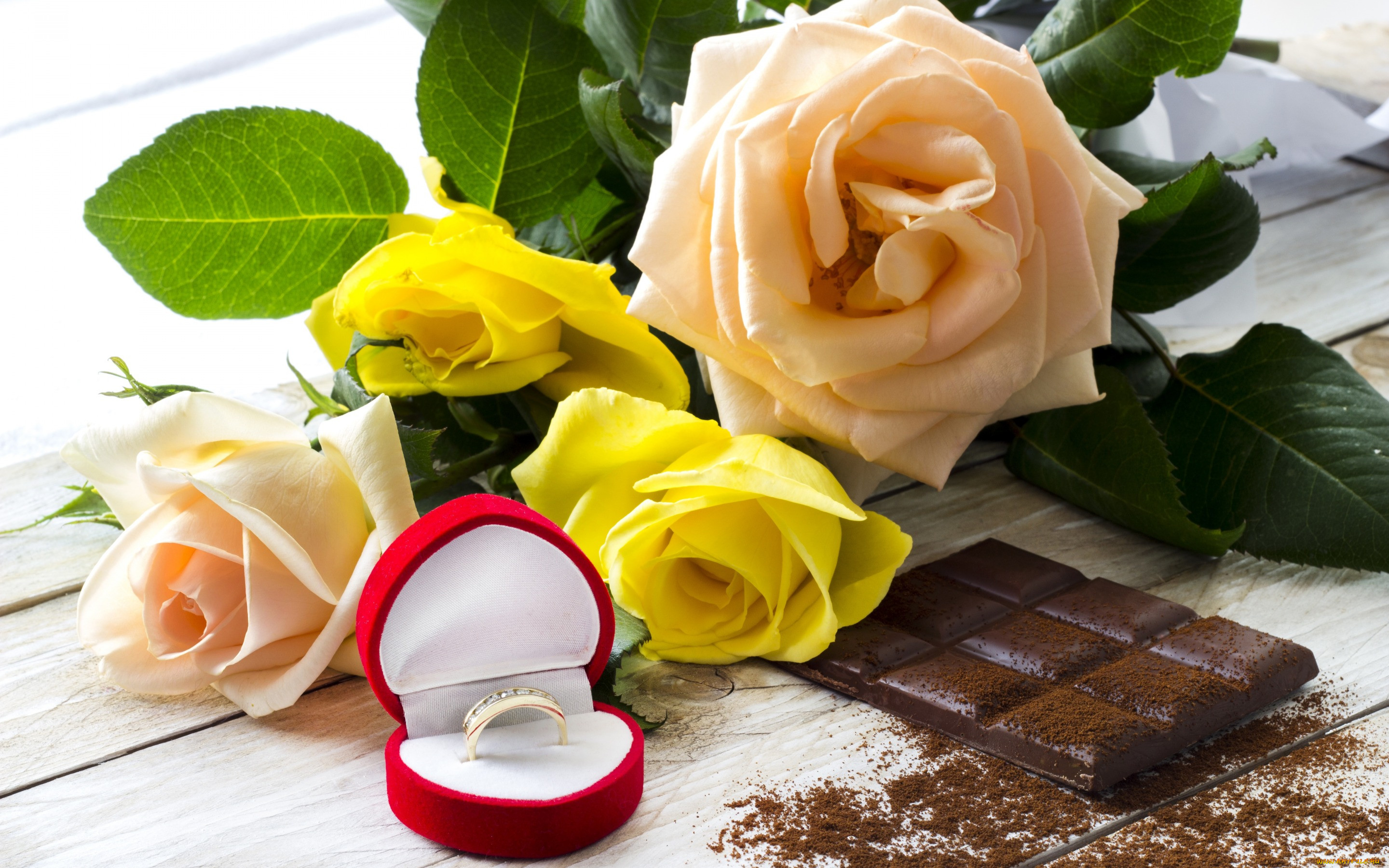 , ,  ,  , ring, , chocolate, , , roses, 
